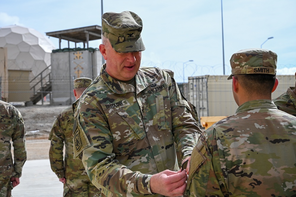 11th Missile Defense Battery Patching Ceremony