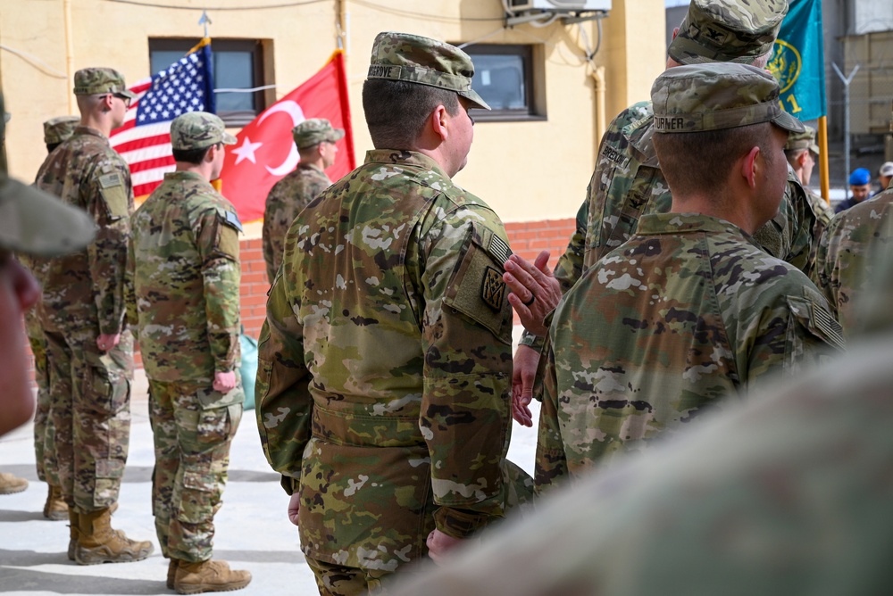 11th Missile Defense Battery Patching Ceremony