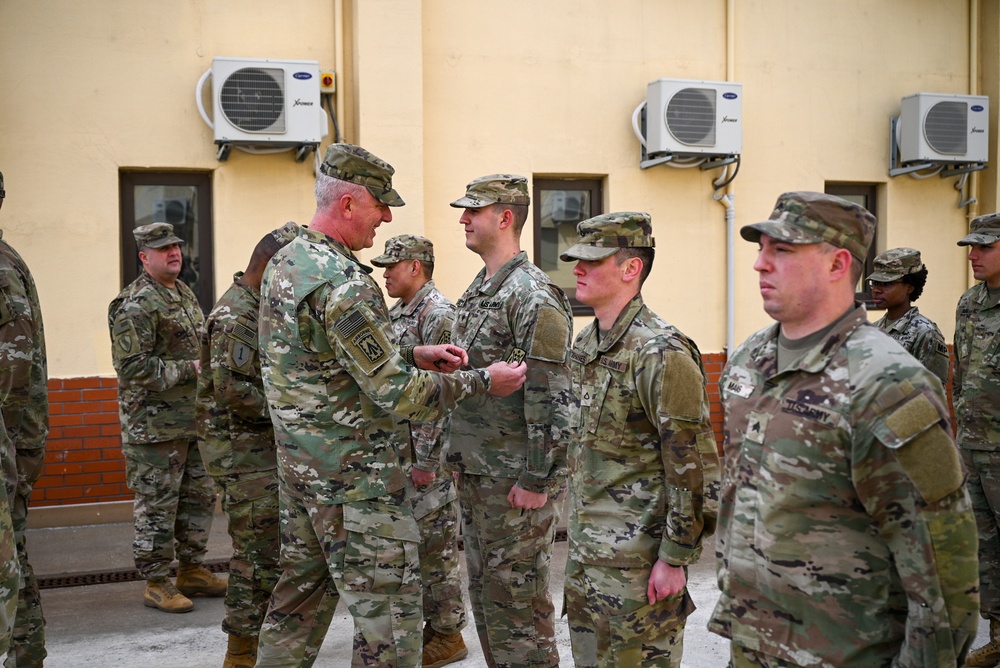 11th Missile Defense Battery Patching Ceremony