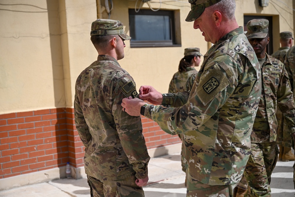 11th Missile Defense Battery Patching Ceremony