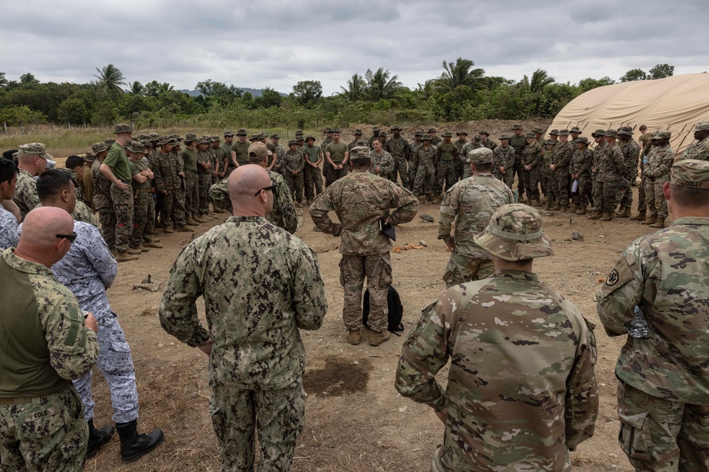 3rd LSB Landing Force Support Party conducts logistics rehearsal of concept prior to Balikatan 23