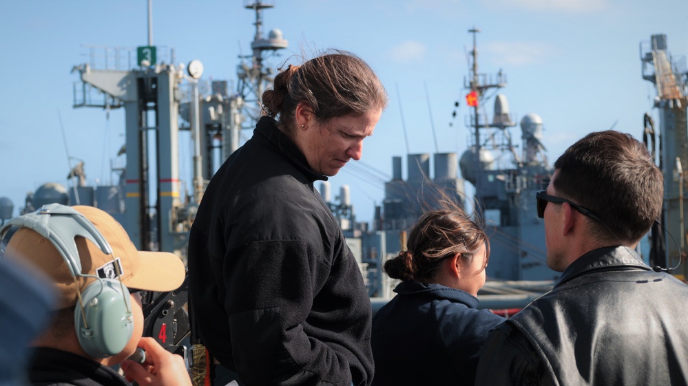 USS William P. Lawrence (DDG 110) Conducts Replinishment-at-Sea