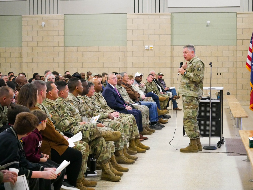 168th Engineer Brigade hosts Family Farewell Event at Camp Shelby Joint Forces Training Center