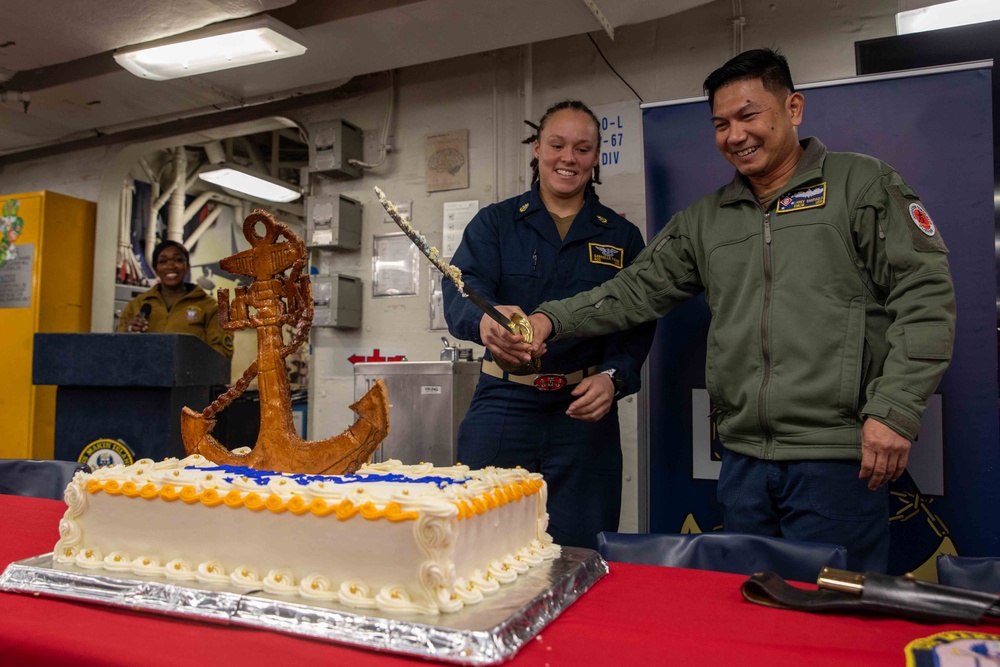 Makin Island Celebrates 130th CPO Birthday