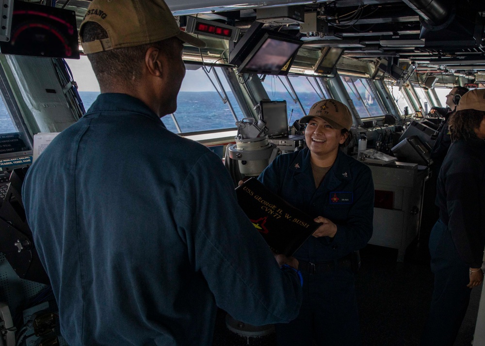 USS George H.W. Bush (CVN 77) Daily Operations