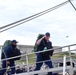 Coast Guard officer candidates, foreign military partner members learn seamanship skills aboard USCGC Eagle