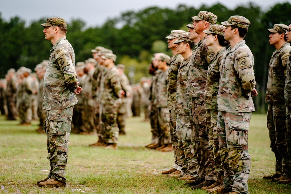 82nd Airborne Division E3B Ceremony