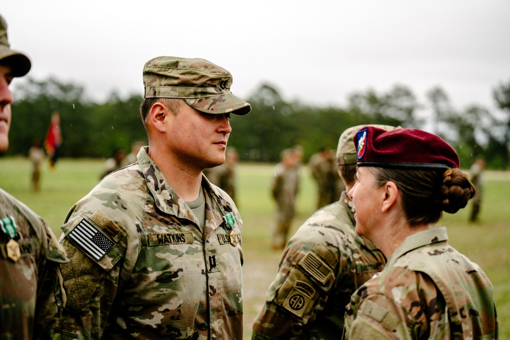 82nd Airborne Division E3B Ceremony