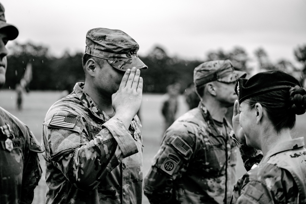 82nd Airborne Division E3B Ceremony