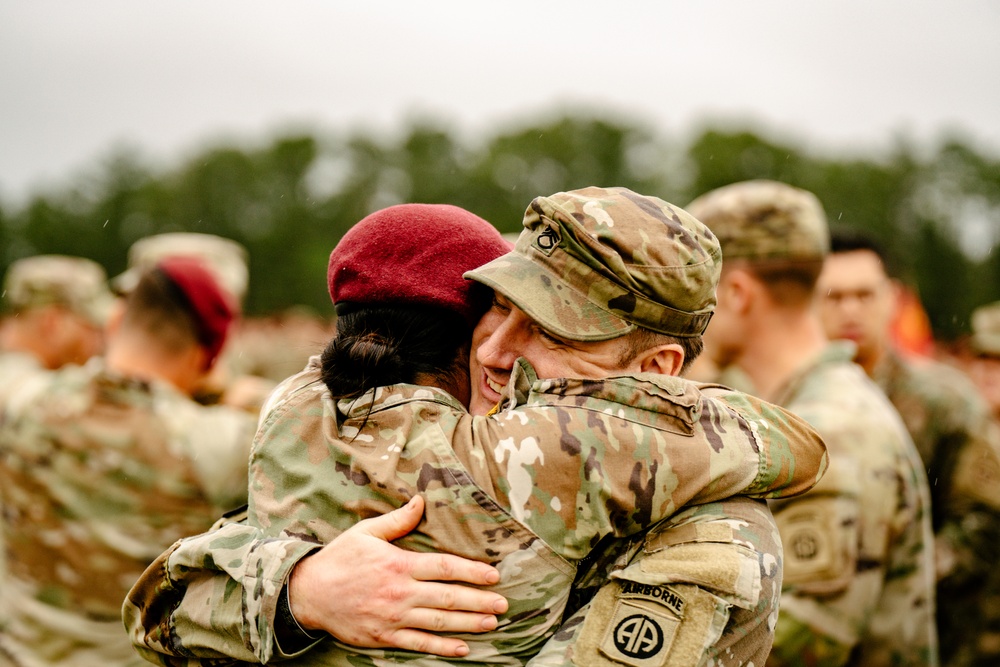 82nd Airborne Division E3B Ceremony