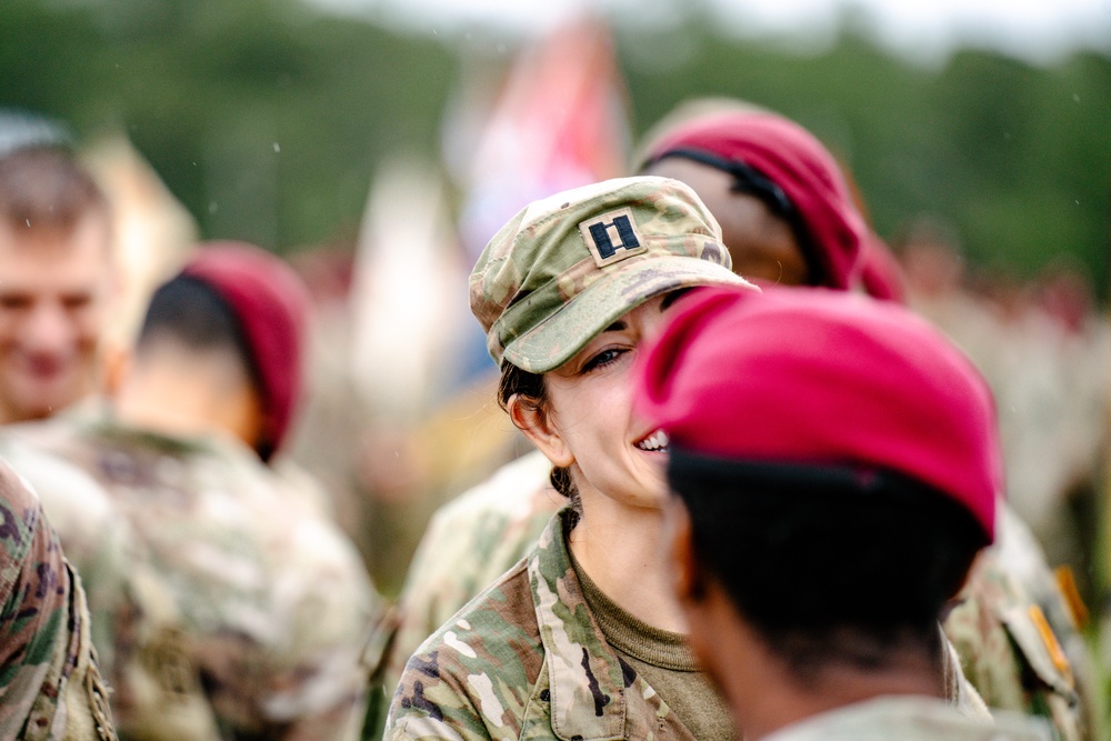 82nd Airborne Division E3B Ceremony