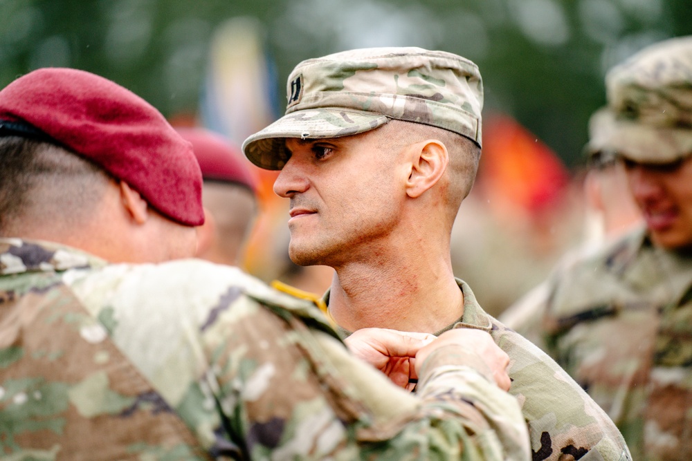 82nd Airborne Division E3B Ceremony