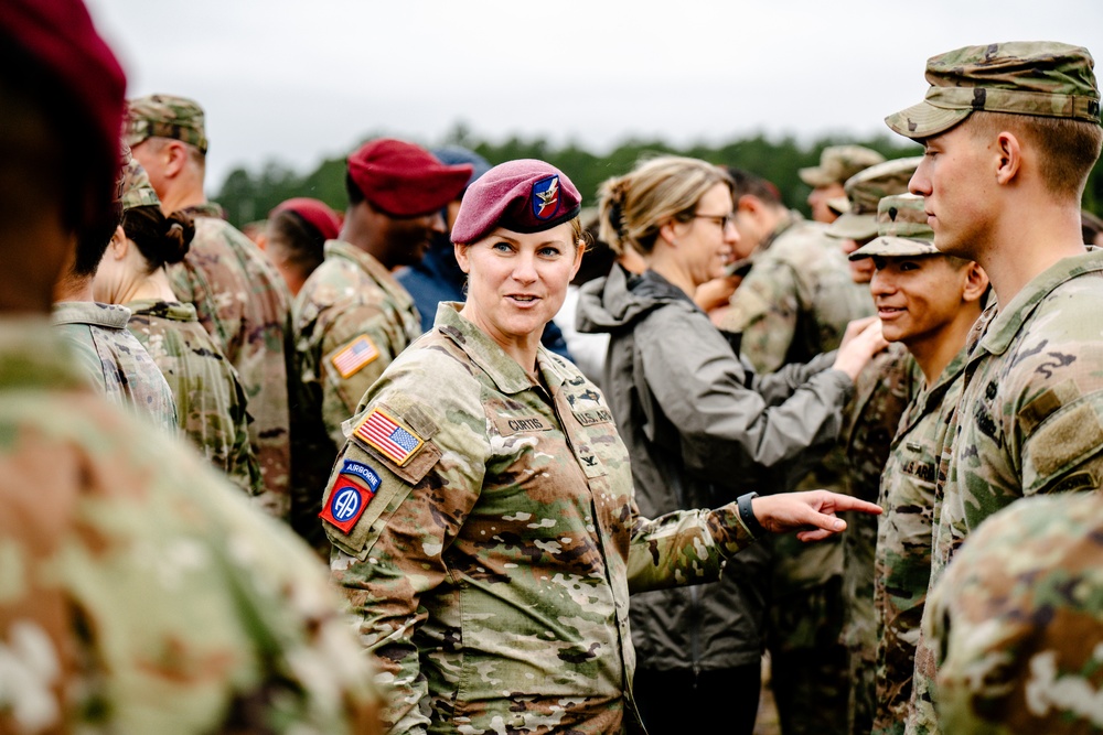 82nd Airborne Division E3B Ceremony