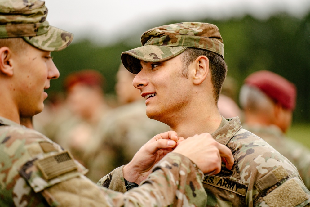 82nd Airborne Division E3B Ceremony