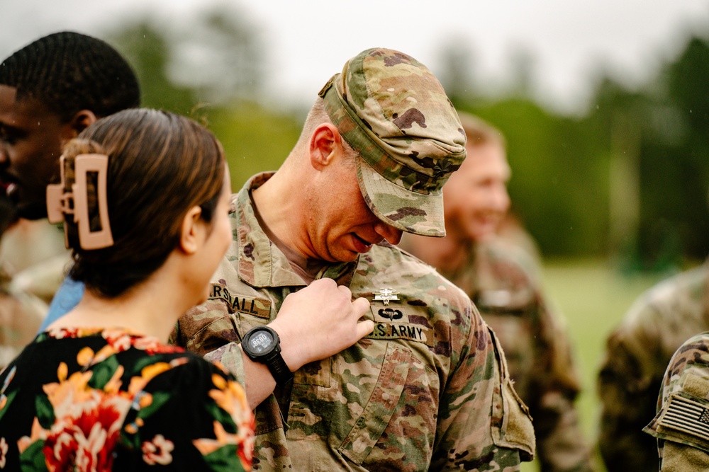 82nd Airborne Division E3B Ceremony