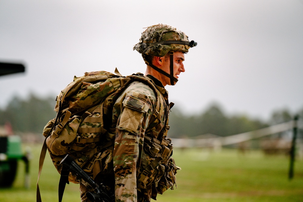 82nd Airborne Division E3B Ruck and Weapons