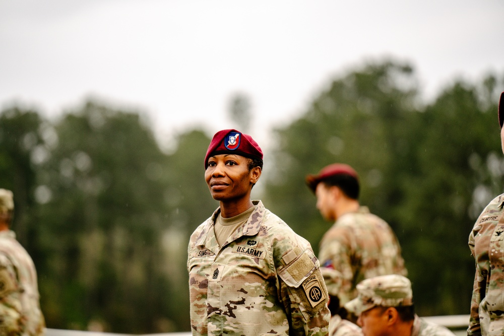 82nd Airborne Division E3B Ruck and Weapons