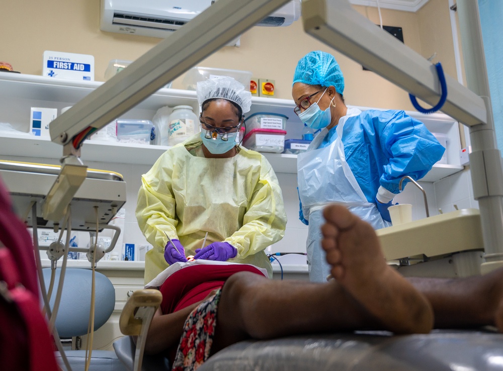 LAMAT dental team operates in St. Lucia