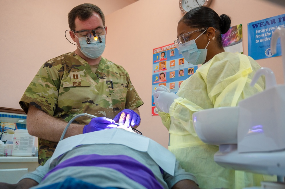 LAMAT dental team operates in St. Lucia