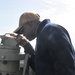 USS William P. Lawrence (DDG 110) Sailor Stands Watch