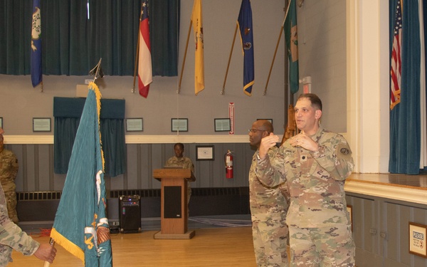 110th IO Battalion Dons 58th EMIB Unit Patch for the First Time