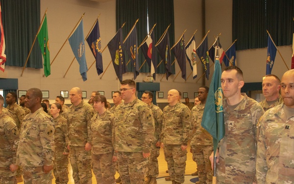 110th IO Battalion Dons 58th EMIB Unit Patch for the First Time