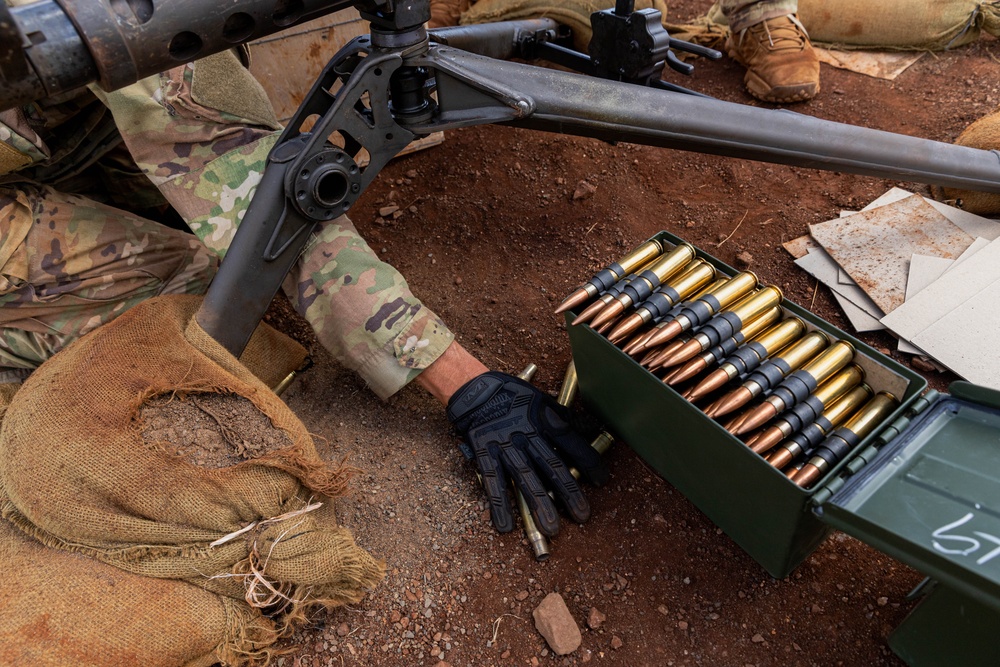 Bravo Company 524th DSSB M2 Range Day