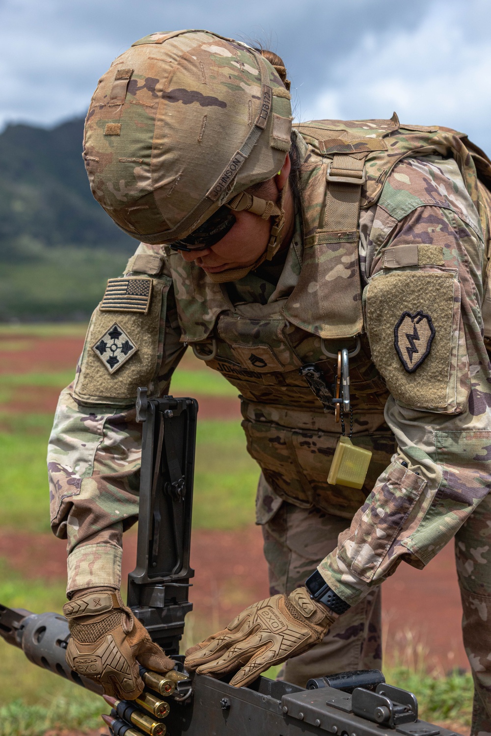 Bravo Company 524th DSSB M2 Range Day