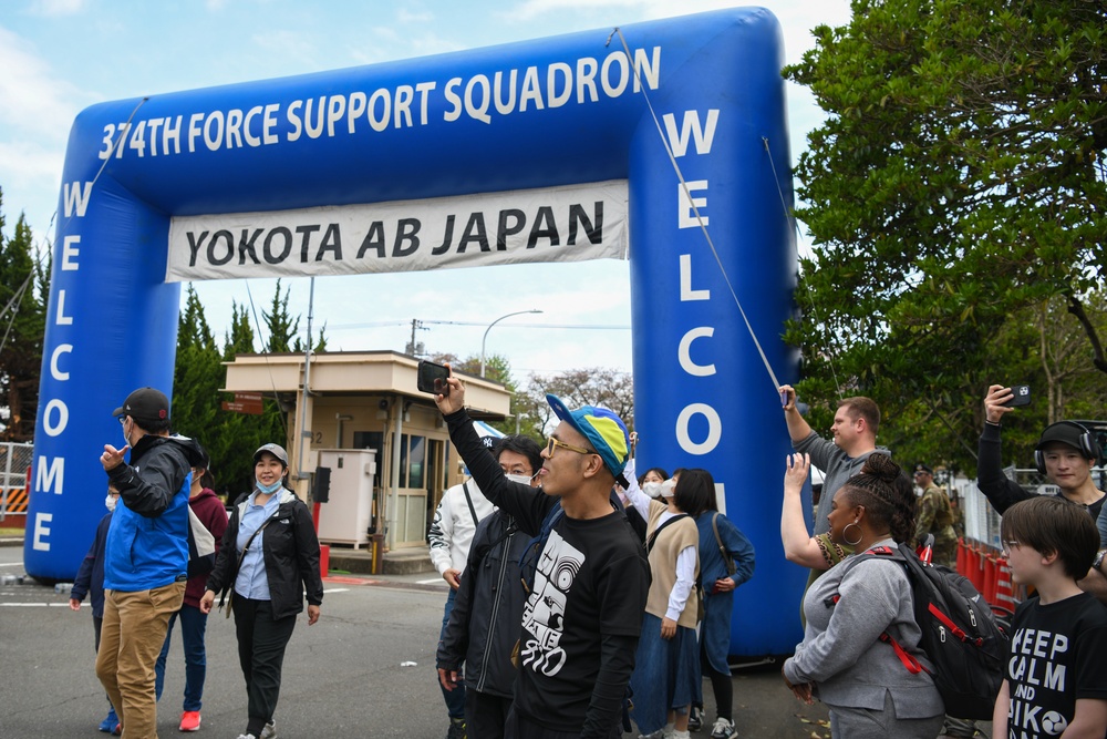 Team Yokota celebrates Sakura Festival 2023