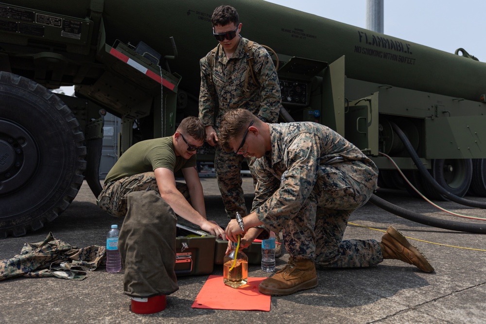 Balikatan 23 | U.S. Marines, Airmen Work Together to Refuel Aircraft