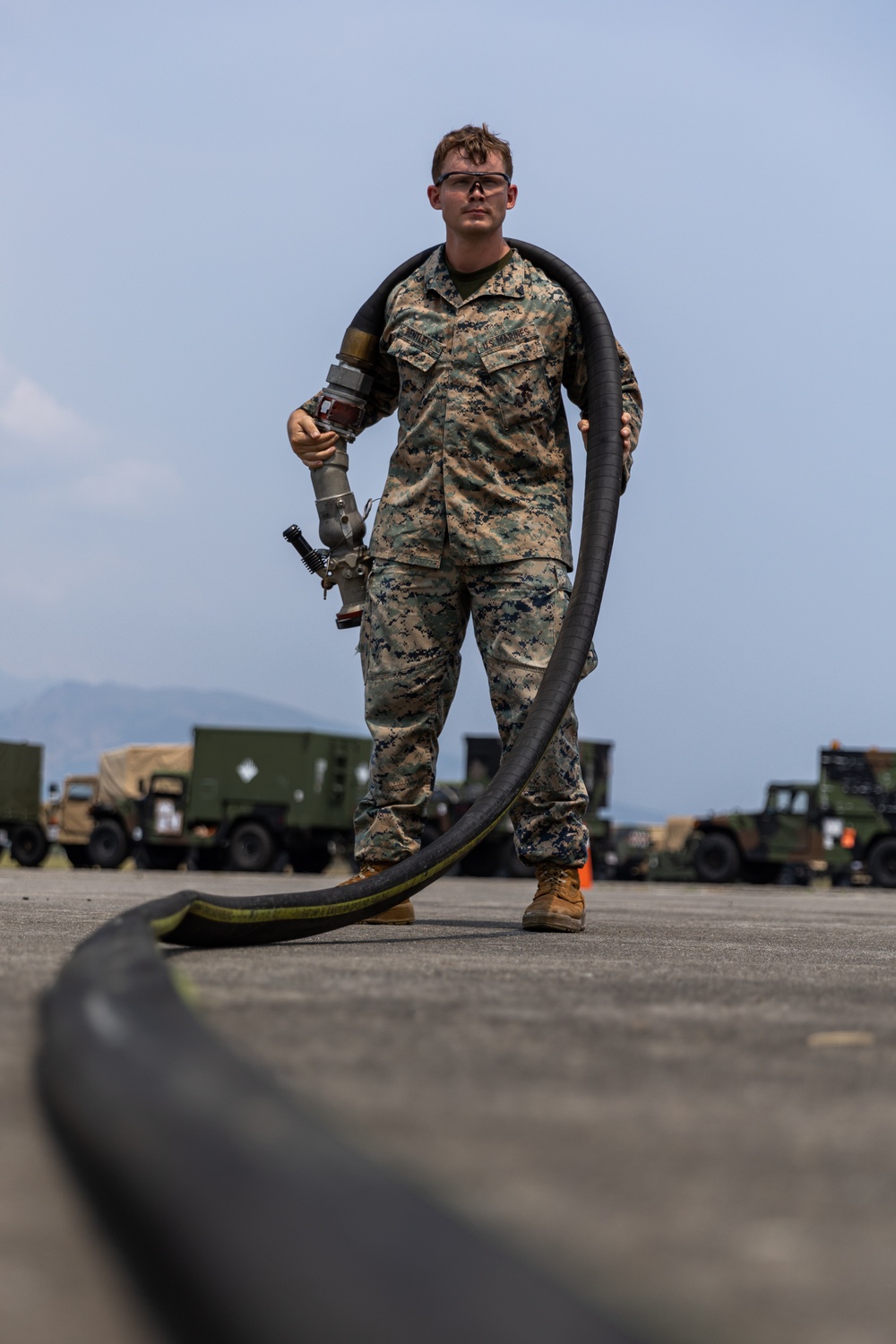 Balikatan 23 | U.S. Marines, Airmen Work Together to Refuel Aircraft