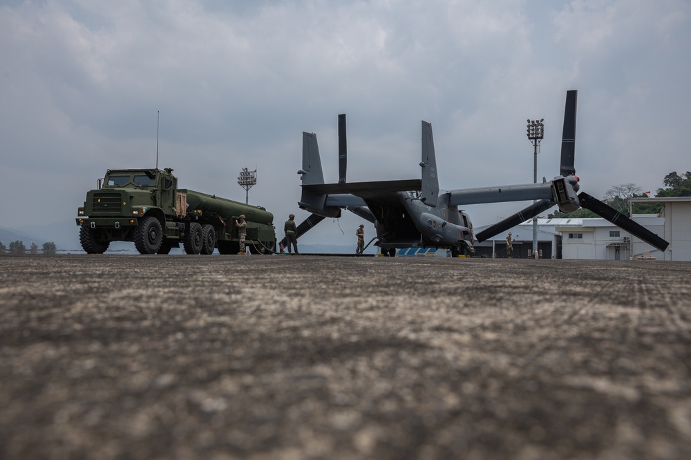 Balikatan 23 | U.S. Marines, Airmen Work Together to Refuel Aircraft