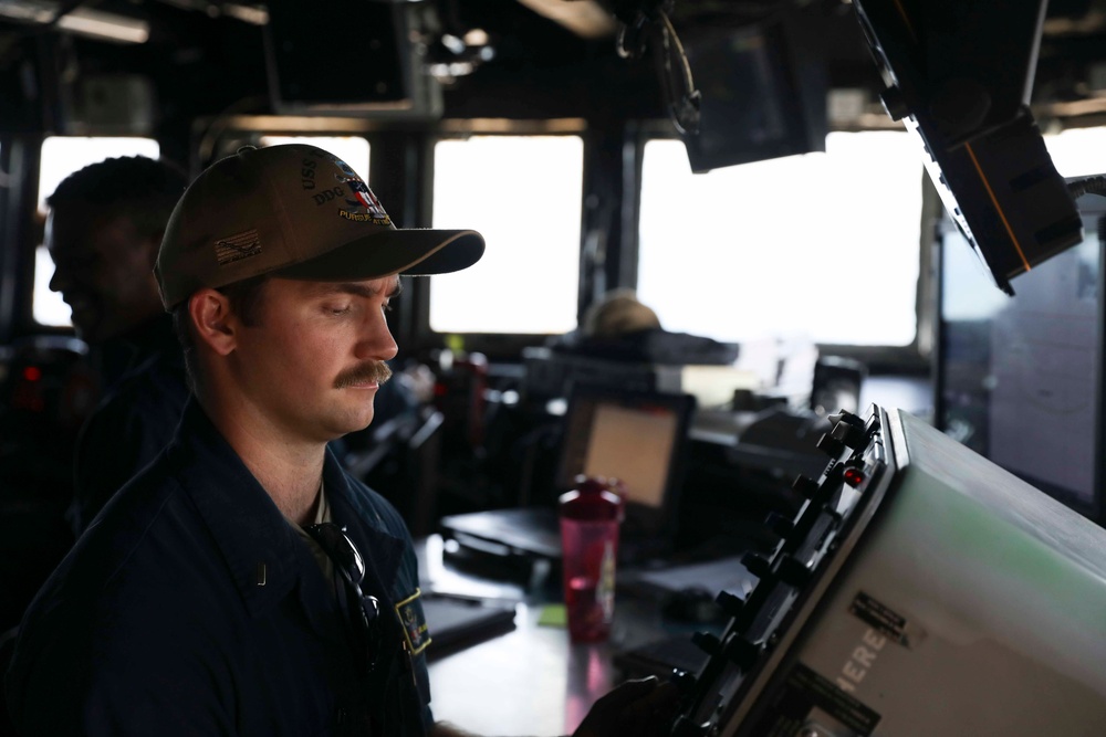 USS Truxtun Replenishment-at-Sea