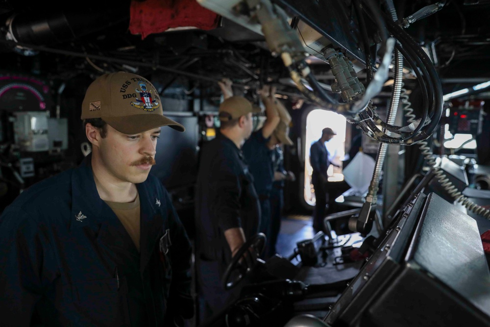 USS Truxtun Replenishment-at-Sea