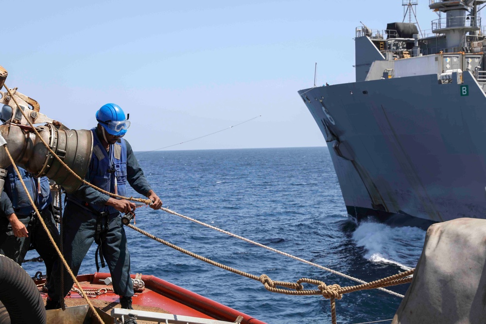 USS Truxtun Replenishment-at-Sea