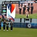 A color guard comprised of Filipino-American Sailors presents the colors as part of Filipino-American Heritage Night