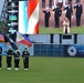 A color guard comprised of Filipino-American Sailors presents the colors as part of Filipino-American Heritage Night