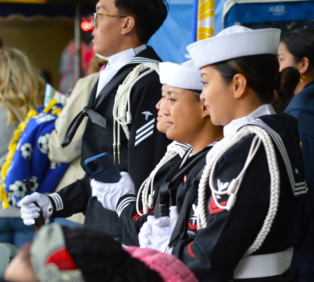 Filipino-American Sailors during Filipino-American Heritage Night