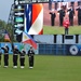 Sailors from Naval Medical Center Portsmouth comprise an all Filipino-American colorguard