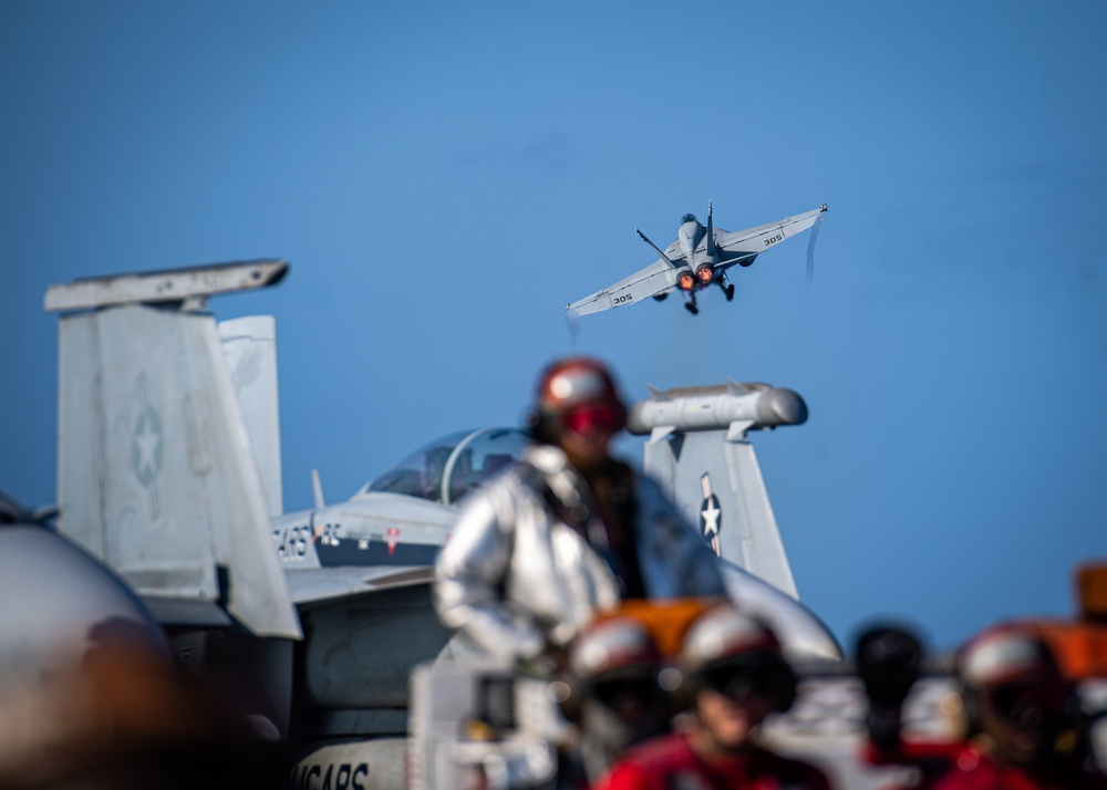 Nimitz Conducts Flight Operations