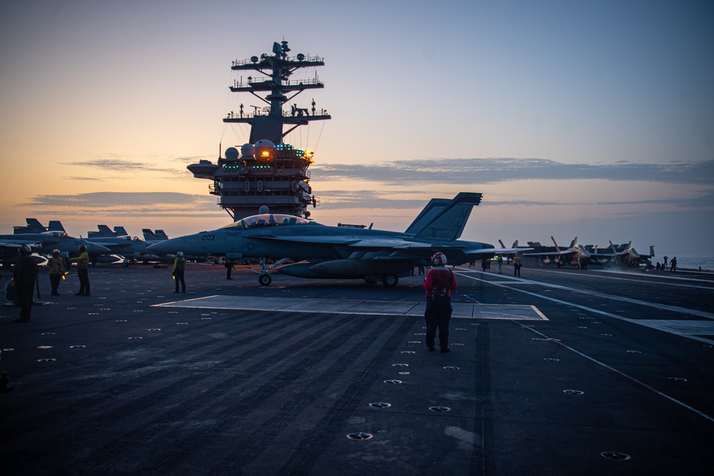 Nimitz Conducts Flight Operations