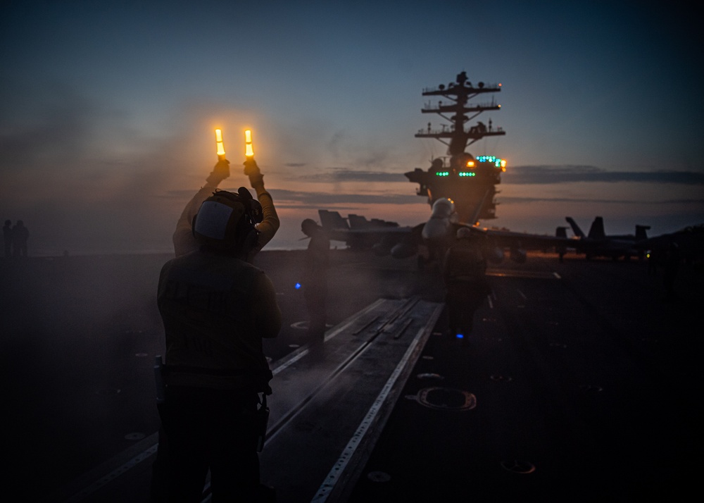 Nimitz Conducts Flight Operations