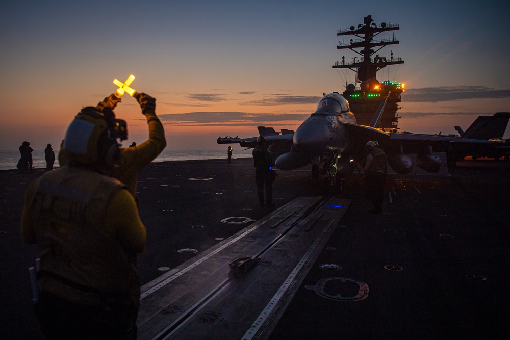 Nimitz Conducts Flight Operations