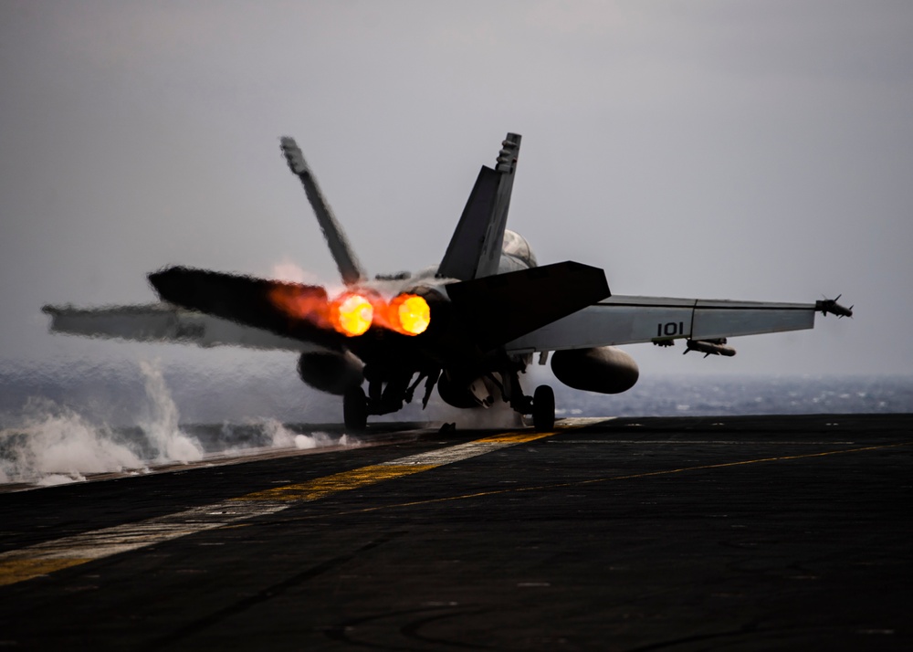 Nimitz Conducts Flight Ops