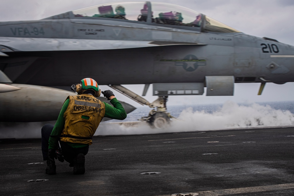 Nimitz Conducts Flight Ops