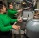 Sailors Pressure Test An Oxygen Regulator