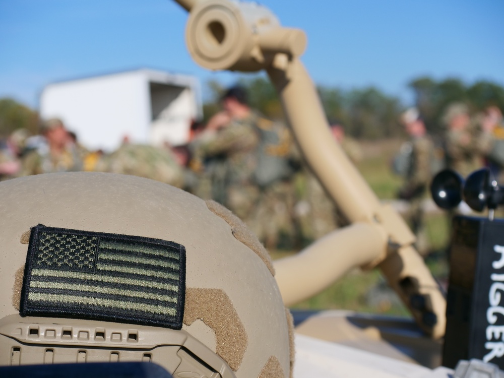 OHARNG Special Forces Operators conduct airborne, fast rope training