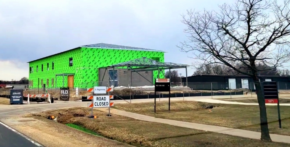 April 2023 construction operations of $11.96 million transient training brigade headquarters at Fort McCoy