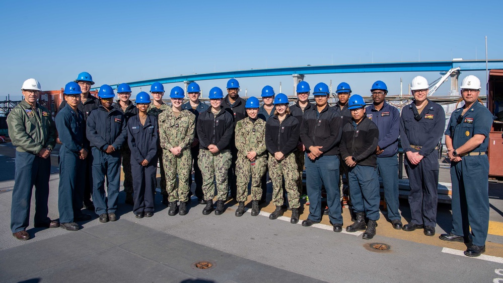 USS Essex Sailors Promoted through MAP