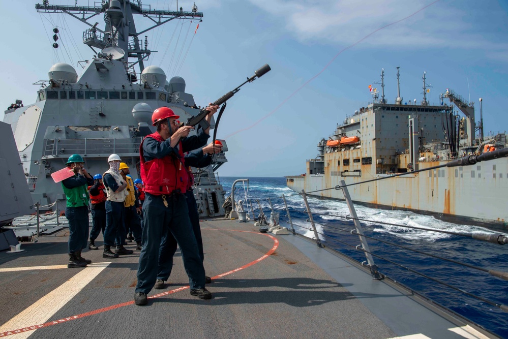 Wayne E. Meyer Conducts Underway Replenishment